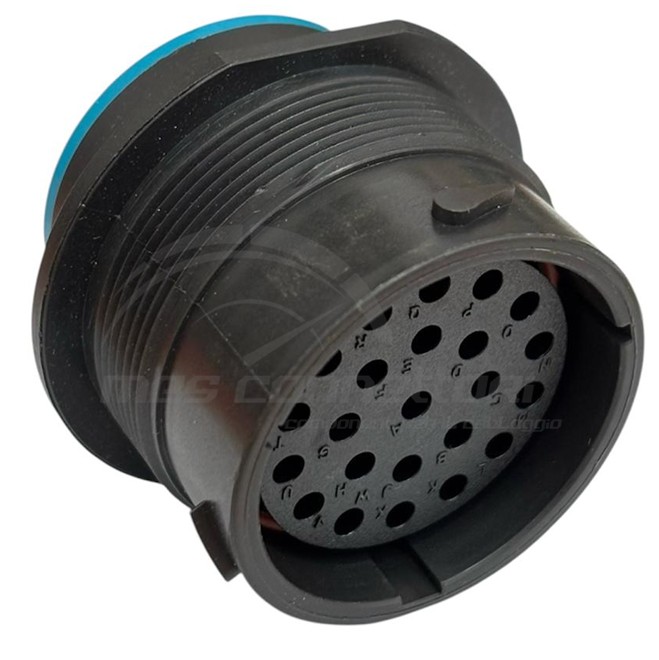 connettore deutsch serie HDP - 23 vie p.f. a pannello