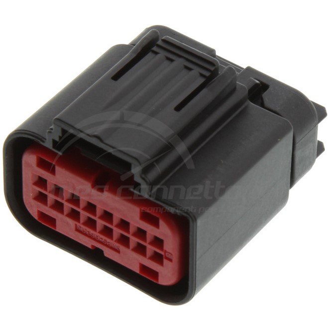 CONNETTORE tyco serie get - 6 VIE P.F. (8 x 2)