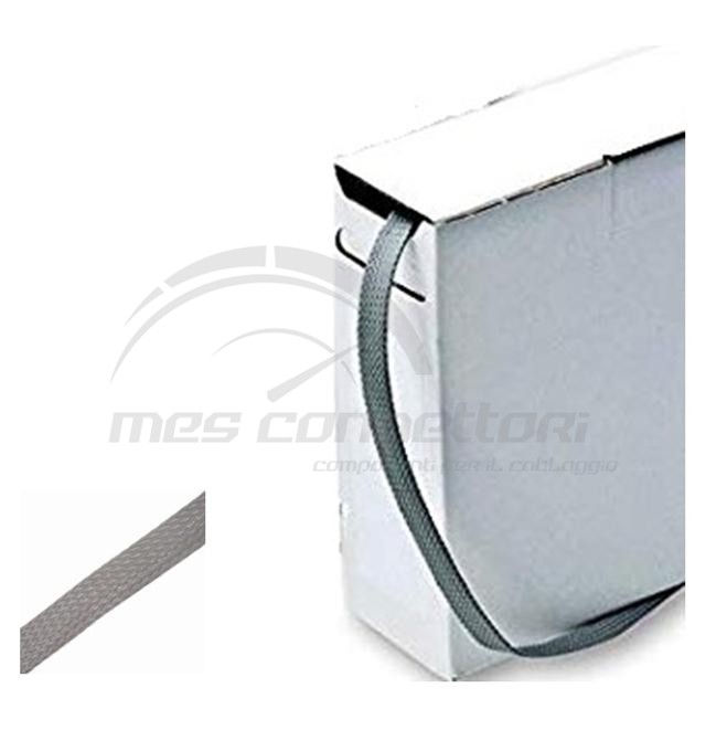 calza trecciata espandibile grigia   d.  20  in box (6 mt)