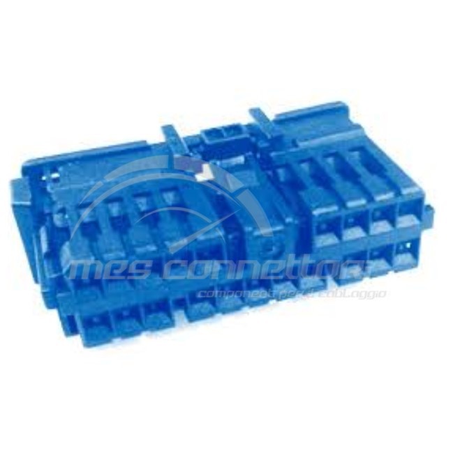connettore tyco serie multilock 070 - 20 vie p.f. blu seconda generazione
