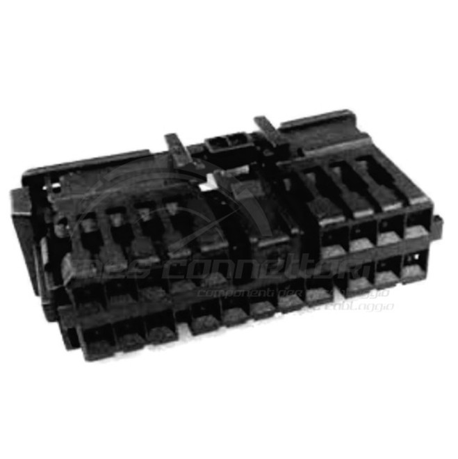 connettore tyco serie multilock 070 - 20 vie p.f. nero seconda generazione