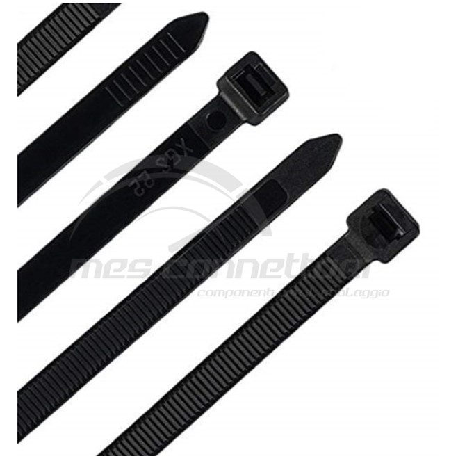 fascetta in PA6 nera 250x4,8