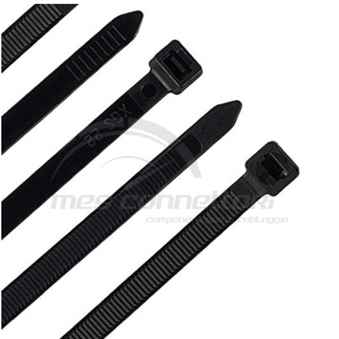 fascetta in PA6 nera 290x7.8