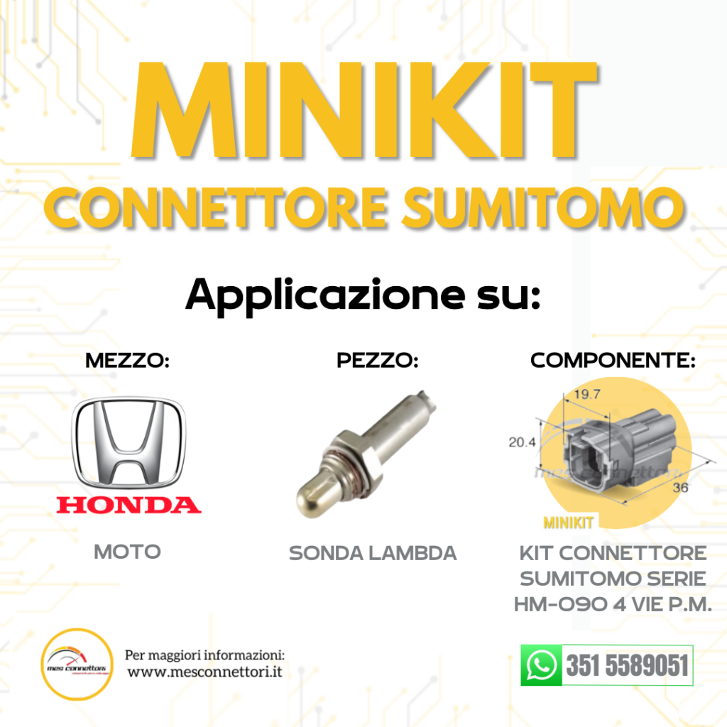 kit connettore sumitomo serie HM-090 – 4 vie p.m. sealed