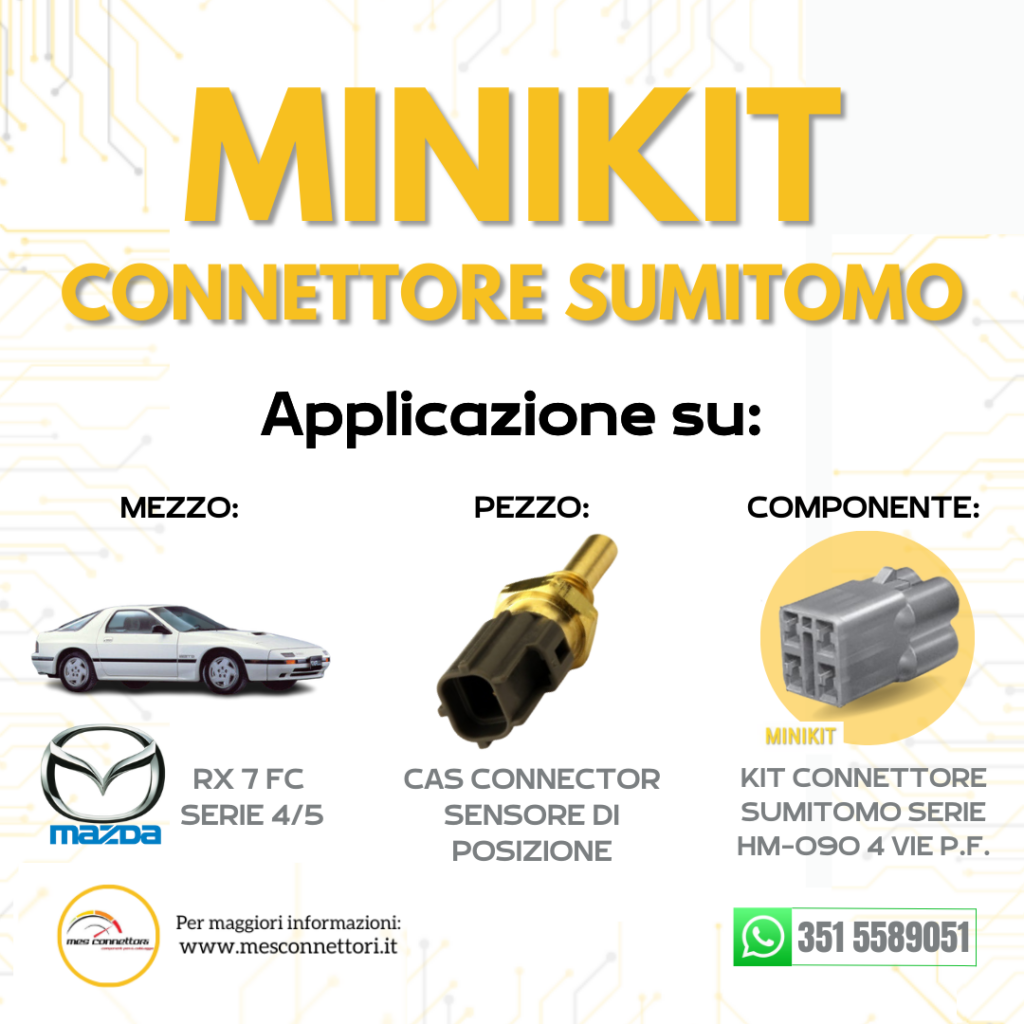 kit connettore sumitomo serie HM-090 – 4 vie p.f. sealed
