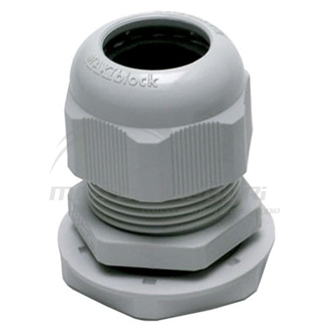 PRESSACAVO PA6.6 IP68 PG13 GRIGIO CHIARO