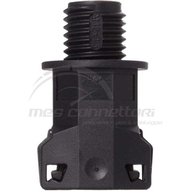 Raccordo SEM FAST NW7,5 M12 NERO - Mes Connettori