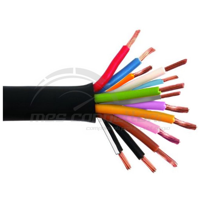 cavo multipolare fase 3 diametro ridotto sez. 13x1 mmq colore nero
