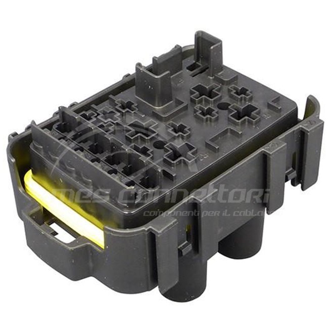 modulo MTA stagno 6 fusibili MINI+ 1fusibile MAXI+1 MINIRELAY+3 MICRORELAY (terminali f280wp - f800wp - jpt - spt)