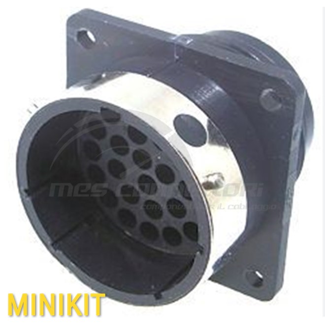 kit connettore ITT tnm - 28 vie p.m. ringlock size 20 pannello