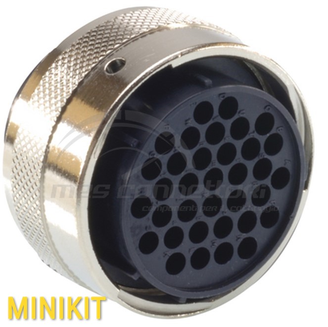 kit connettore itt TNM maschio - 28 vie p.f. ringlock size 20 volante