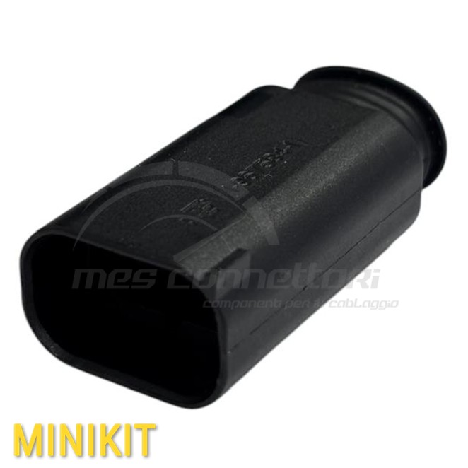 KIT connettore tyco serie MQS - 4 vie p.m. senza clip