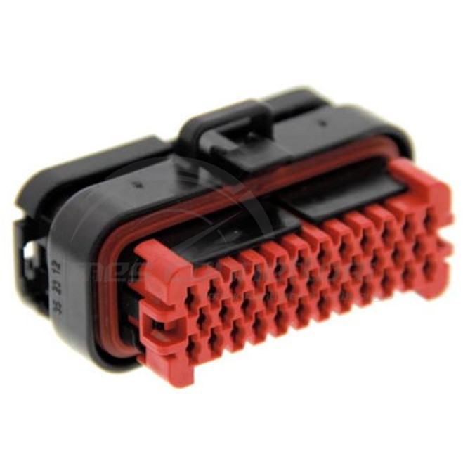 connettore tyco serie AMP-SEAL - 35 vie p.f. nero