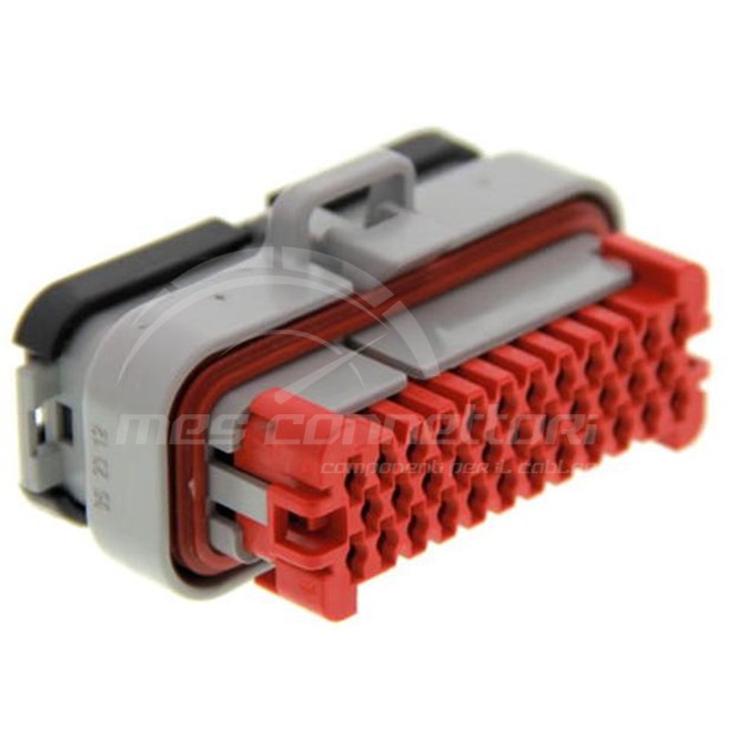 connettore tyco serie AMP-SEAL - 35 vie p.f. grigio