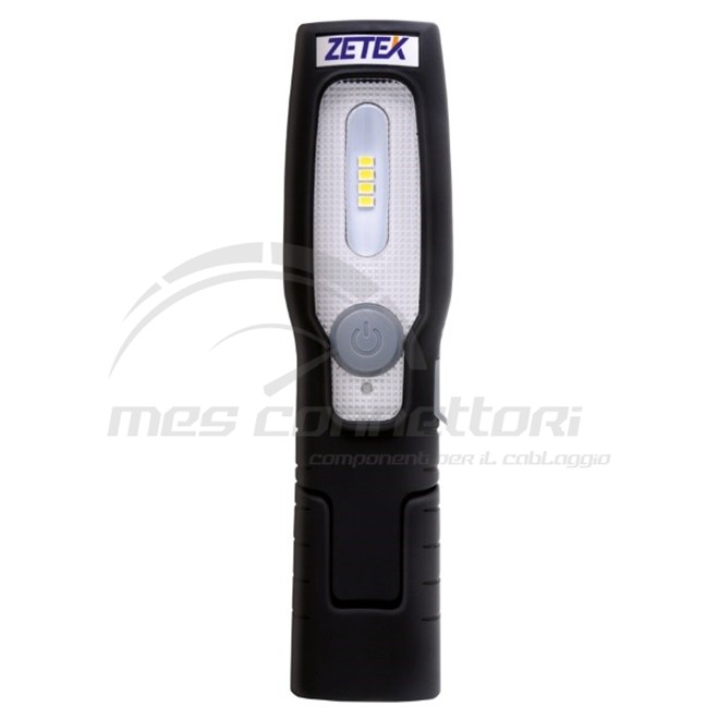 Lampada led orientabile ricaricabile 250 lumen   autonomia 3 ore