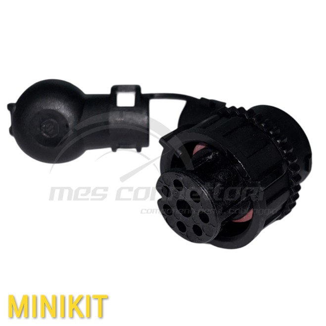 kit connettore delfingen - 8 vie misto (7+1) p.f. per fanale