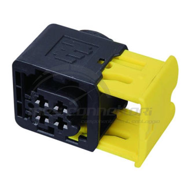 connettore tyco serie HDSCS 2.8 - 4 vie p.f. - gruppo B