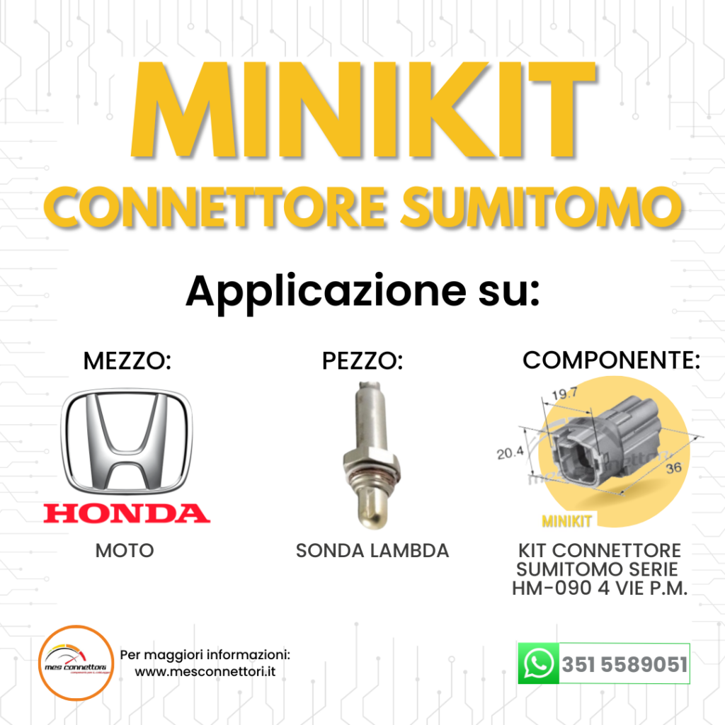 minikit connettore sumitomo serie HM-090 – 4 vie p.m. sealed