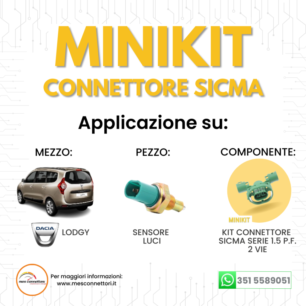 minikit connettore fci Sicma serie 1.5 – 2 vie p.f. #2 #2