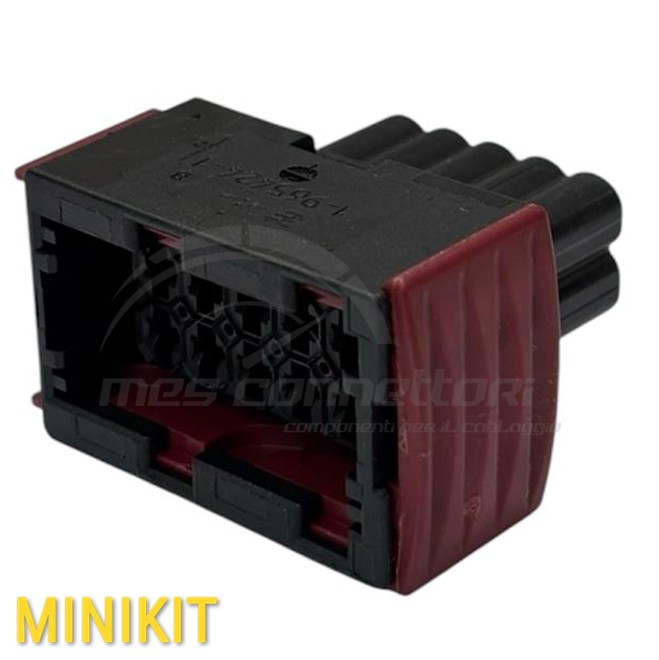 kit connettore tyco serie JPT tipo SAAB - 10 vie p.f.