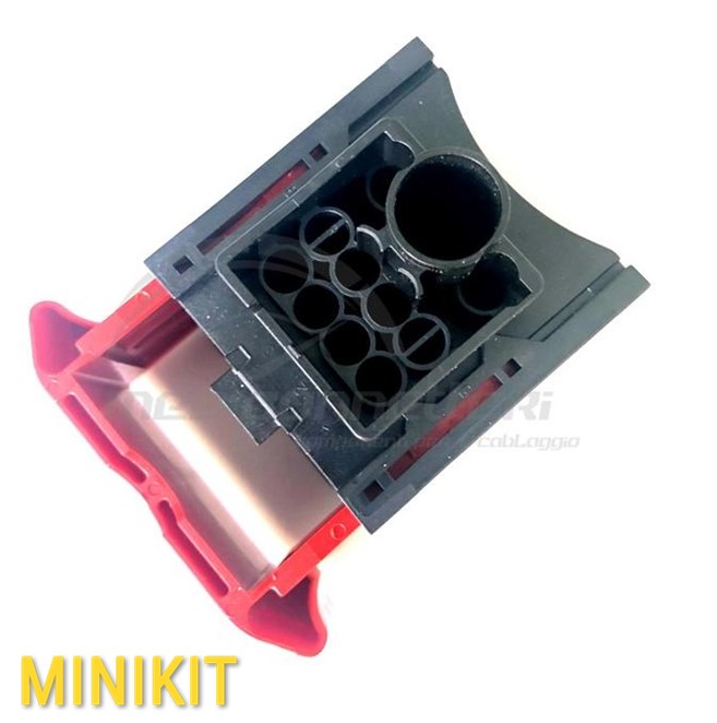 KIT connettore 11 vie (DCS2 8x2,8 DCS1 x 9.5) 2 VIE CHIUSE