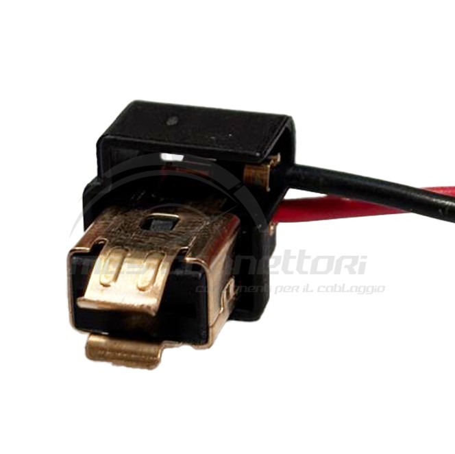 connettore cablato portalampade - 2 vie p.f. per H1
