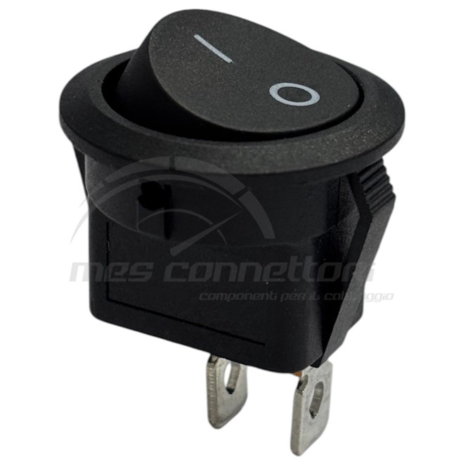interruttore basculante ON-OFF 12/24 volt (foro 20.2 mm)