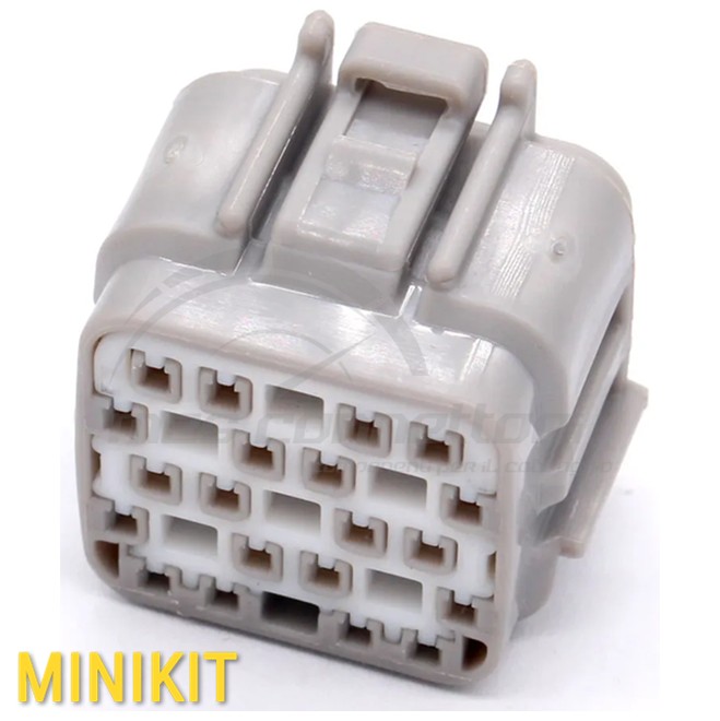 Kit connettore Sumitomo serie DL 040 - 20 vie p.f. sealed grigio